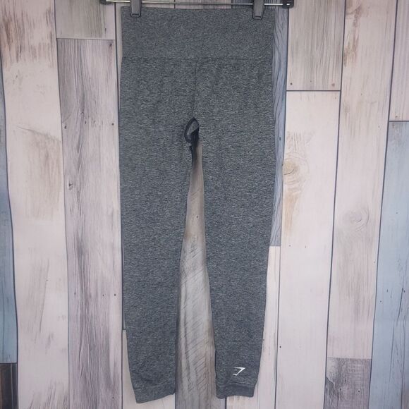 Gymshark Adapt Seamless Gray Marled Leggings Size XS - Picture 5 of 7